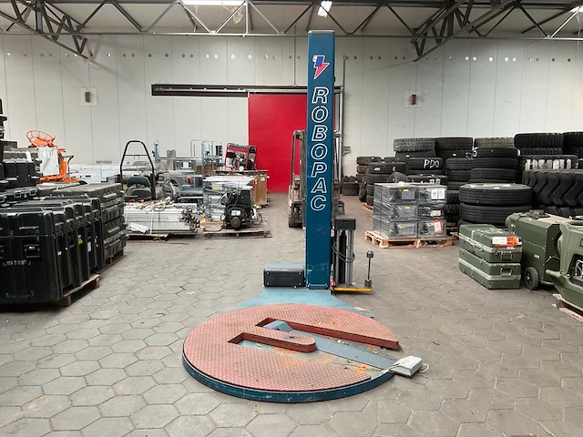 2003 robopac tp 306/fr palletfoliewikkelaar - afbeelding 4 van  12