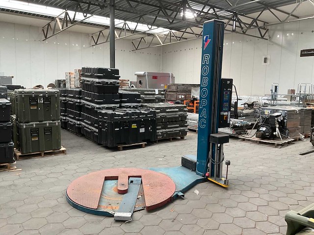 2003 robopac tp 306/fr palletfoliewikkelaar - afbeelding 5 van  12