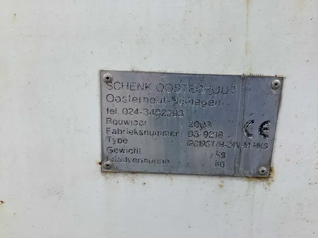 2003 schenk haakarm perscontainer - afbeelding 10 van  10