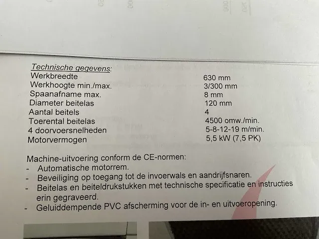 2003 scm s 630 k vandiktebank - afbeelding 4 van  5