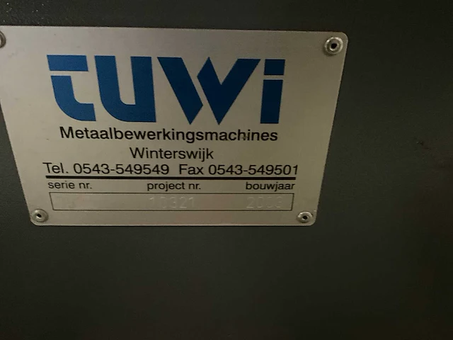 2003 tekna tk-123/p afkortcirkelzaagmachine - afbeelding 2 van  11