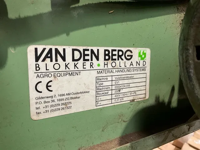2003 van den berg sobib-sl5-dd bindmachine - afbeelding 4 van  24