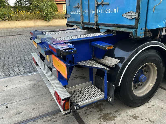2003 van hool 3b2015 containeroplegger met bdf bak - afbeelding 17 van  27