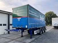 2003 van hool 3b2015 containeroplegger met bdf bak - afbeelding 1 van  27