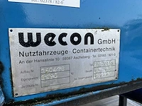 2003 van hool 3b2015 containeroplegger met bdf bak - afbeelding 20 van  27