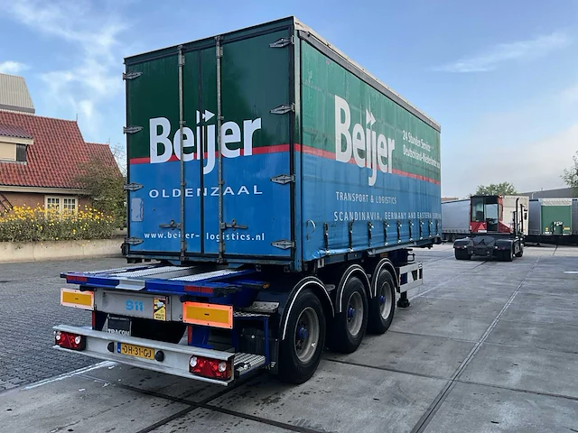 2003 van hool 3b2015 containeroplegger met bdf bak - afbeelding 3 van  27