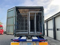 2003 van hool 3b2015 containeroplegger met bdf bak - afbeelding 9 van  27