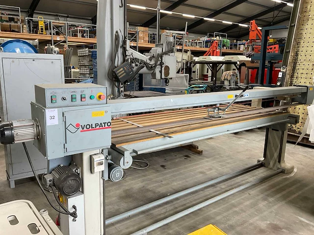 2003 volpato lbo 60g langebandschuurmachine - afbeelding 1 van  7