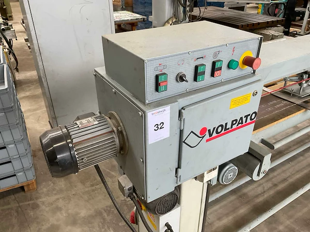 2003 volpato lbo 60g langebandschuurmachine - afbeelding 5 van  7