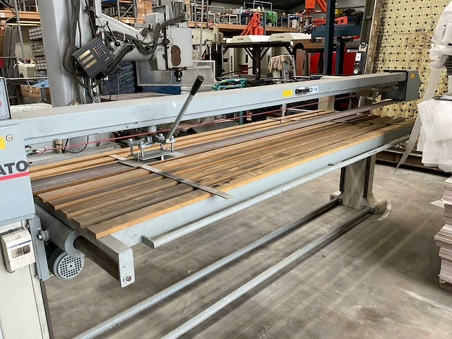 2003 volpato lbo 60g langebandschuurmachine - afbeelding 7 van  7