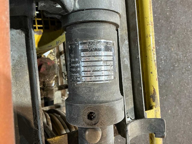 2003 weber hydraulik s900140430 hydraulische schaar - afbeelding 5 van  13