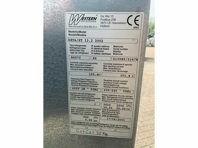 2003 western zeta/st 13.2 chiller - afbeelding 10 van  10