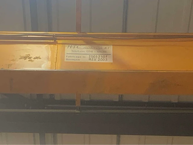 2003 wll 3000 kg. bovenloophalkraan - afbeelding 27 van  27
