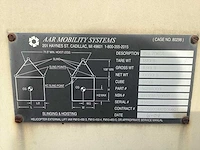 2004 aar mobility systems isu 70 kca legercontainer - afbeelding 6 van  6