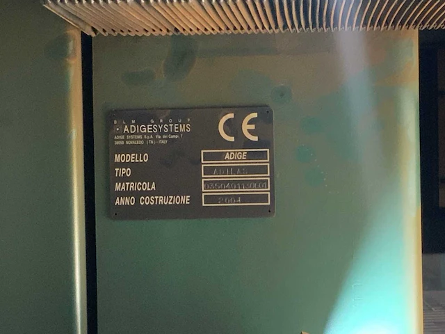 2004 adige adilas 3015 lasersnijmachine - afbeelding 73 van  78