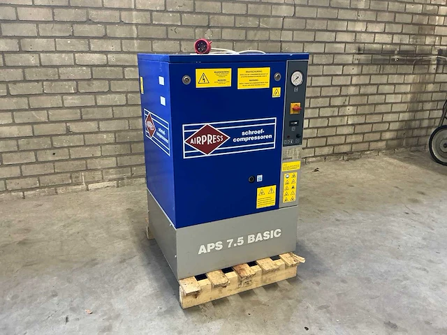 2004 airpress aps 7,5 basic schroefcompressor - afbeelding 1 van  14