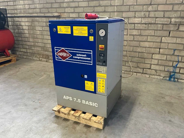2004 airpress aps 7,5 basic schroefcompressor - afbeelding 7 van  14