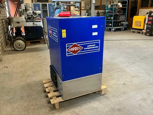 2004 airpress aps 7,5 basic schroefcompressor - afbeelding 10 van  14