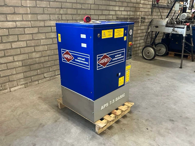2004 airpress aps 7,5 basic schroefcompressor - afbeelding 11 van  14