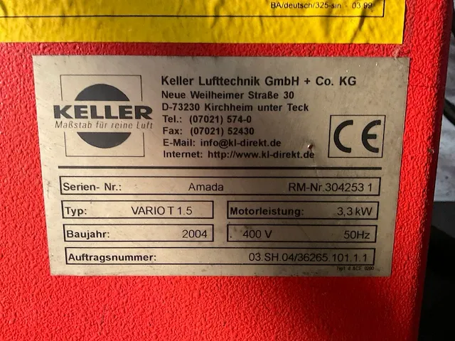 2004 amada 2415aiii lasersnijmachine - afbeelding 29 van  49