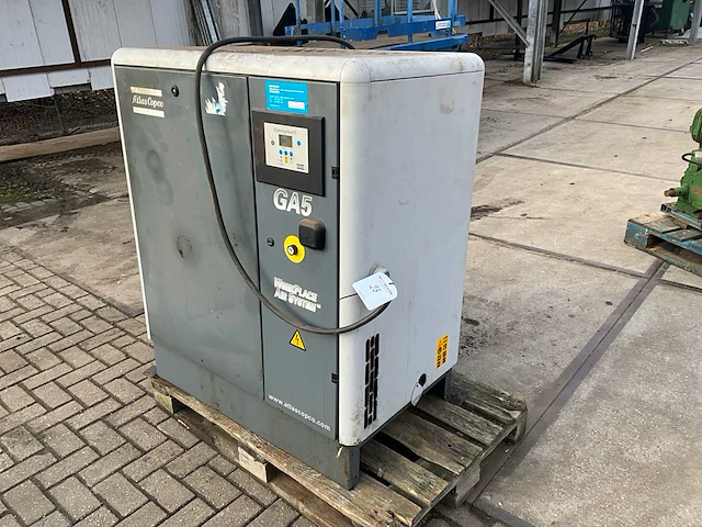 2004 atlas copco ga5 schroefcompressor - afbeelding 2 van  6