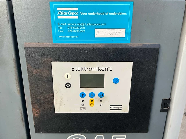 2004 atlas copco ga5 schroefcompressor - afbeelding 6 van  6