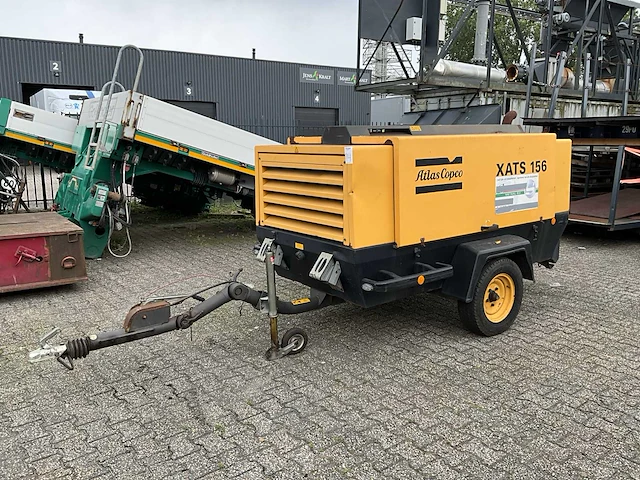 2004 atlas copco xats156d mobiele luchtcompressor - afbeelding 1 van  17