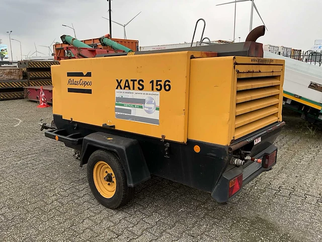 2004 atlas copco xats156d mobiele luchtcompressor - afbeelding 11 van  17