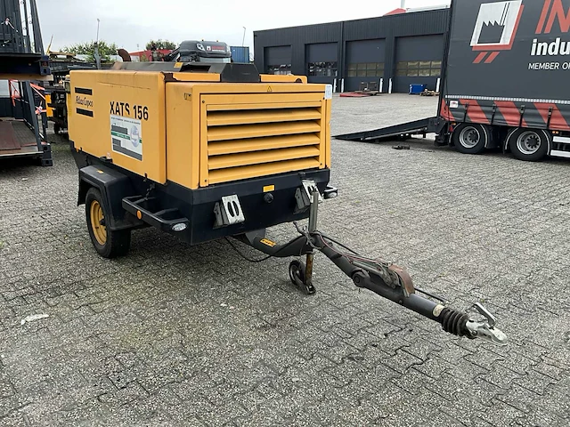 2004 atlas copco xats156d mobiele luchtcompressor - afbeelding 14 van  17