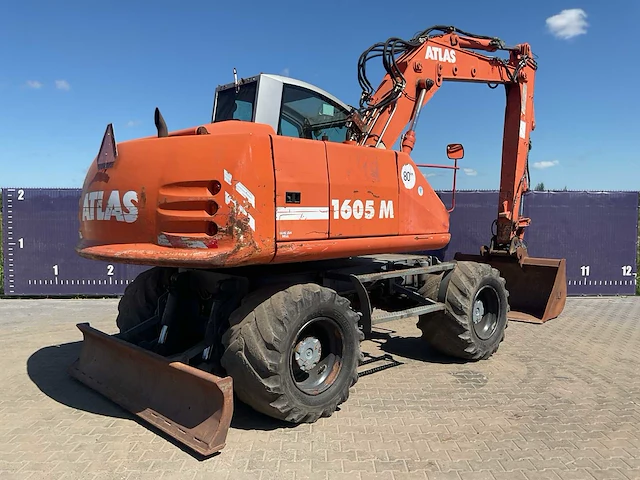 2004 atlas/terex 1605 m midigraafmachine - afbeelding 16 van  21