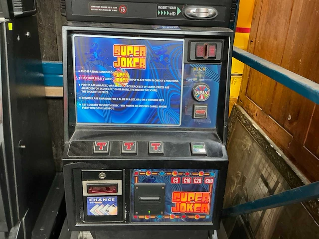 2004 belgian super joker gokautomaat - afbeelding 4 van  11