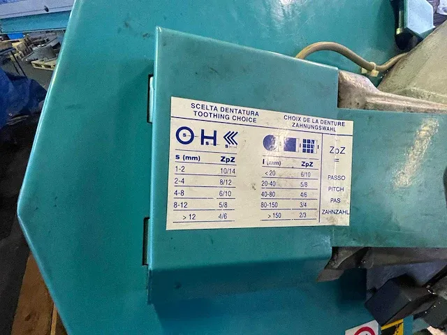2004 berg & schmid gbs 230 va-1 nc bandzaag automaat - afbeelding 10 van  11