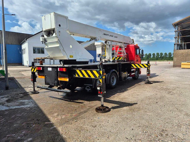 2004 bronto skylift 28m-2ti hylift hoogwerker - afbeelding 12 van  18