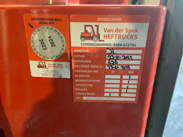 2004 bt cbe 35 vorkheftruck - afbeelding 2 van  18