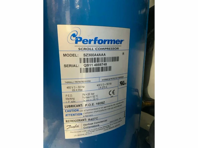 2004 carrier 30rw-300-0035-pee chiller - afbeelding 9 van  9