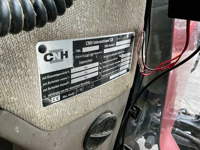 2004 case ih cvx 1190 vierwielaangedreven landbouwtractor - afbeelding 24 van  30
