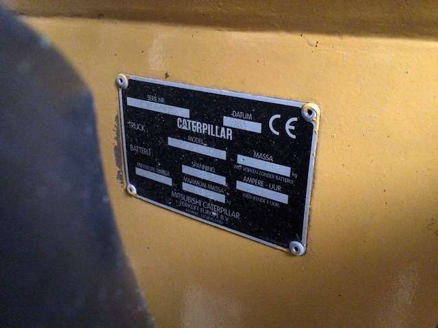 2004 caterpiller ep15krt vorkheftruck - afbeelding 9 van  17