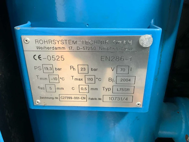 2004 compair l75sr schroefcompressor - afbeelding 6 van  8