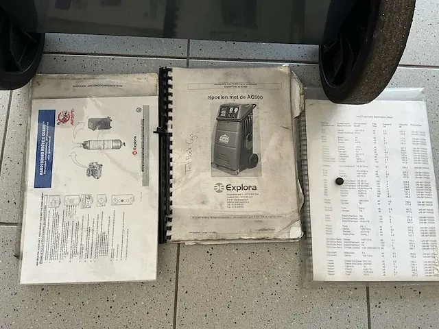 2004 cooltech ac500 pro airco test- en vulapparaat - afbeelding 2 van  10