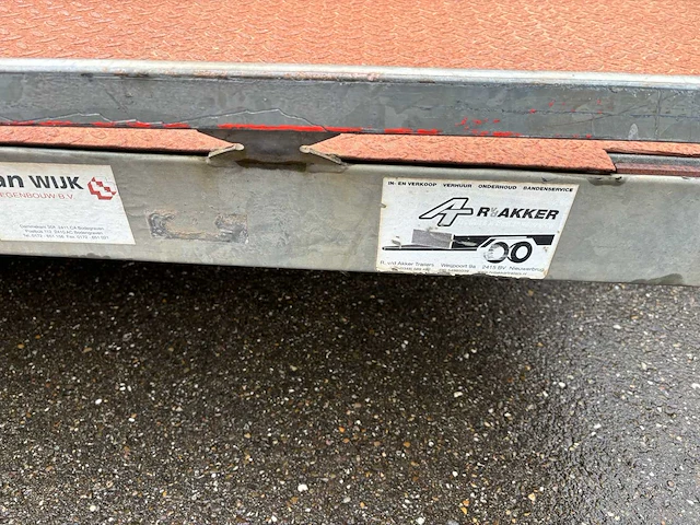 2004 hapert al oprij aanhangwagen wp-fs-91 - afbeelding 10 van  12