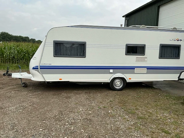 2004 hobby excellent easy caravan met voortent - afbeelding 55 van  58