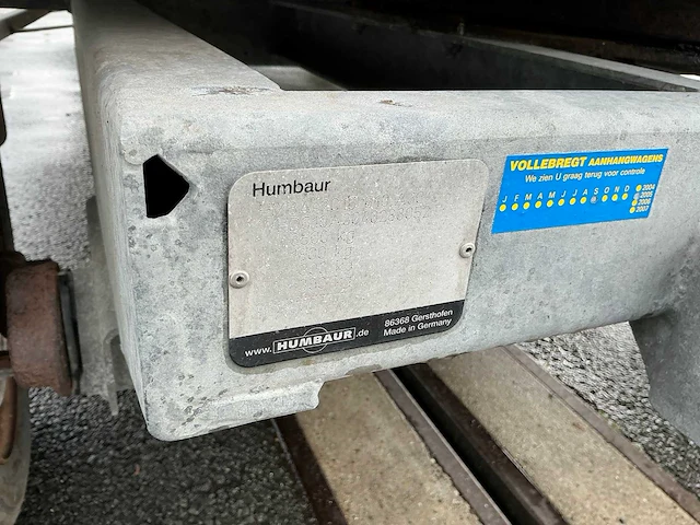 2004 humbaur hd3500 schamelwagen / verkoopwagen - afbeelding 6 van  24