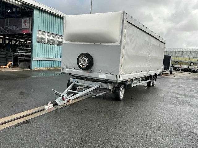 2004 humbaur hd3500 schamelwagen / verkoopwagen - afbeelding 1 van  24