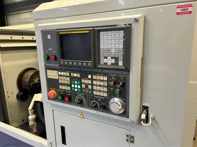 2004 hwacheon hi-tech 200bi cnc draaibank - afbeelding 13 van  16