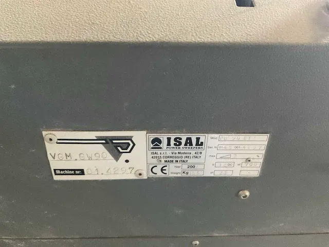 2004 isal pb90et vloerreiniger - afbeelding 6 van  8