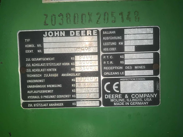 2004 john deere 3800 verreiker - afbeelding 25 van  31