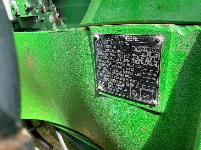 2004 john deere 7920 vierwielaangedreven landbouwtractor - afbeelding 28 van  34