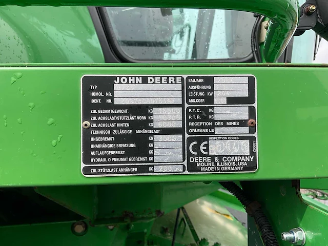 2004 john deere 9780 cts maaidorser - afbeelding 52 van  58