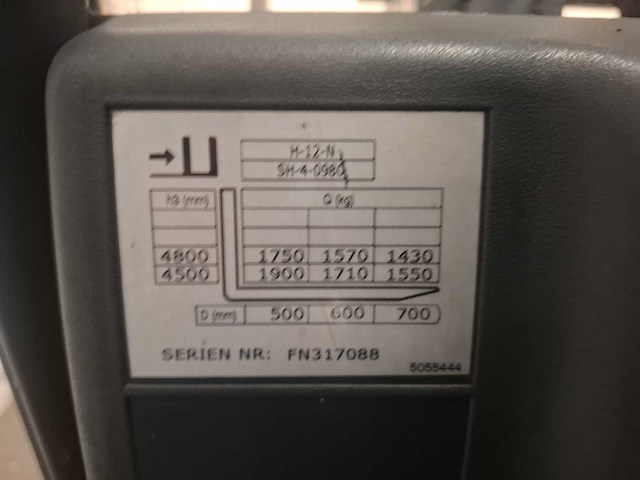 2004 jungheinrich efg220 vorkheftruck - afbeelding 10 van  19