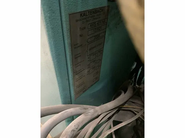 2004 kaltenbach kks 401 na afkortcirkelzaagmachine - afbeelding 4 van  19